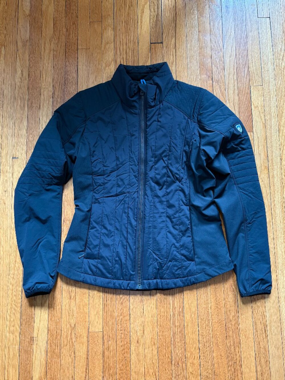 KUHL Black Wildkard Hybrid Insulated Jacket, size M